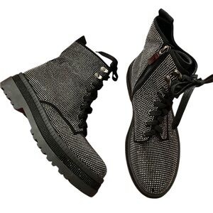 Studded Black chic Ankle Boots